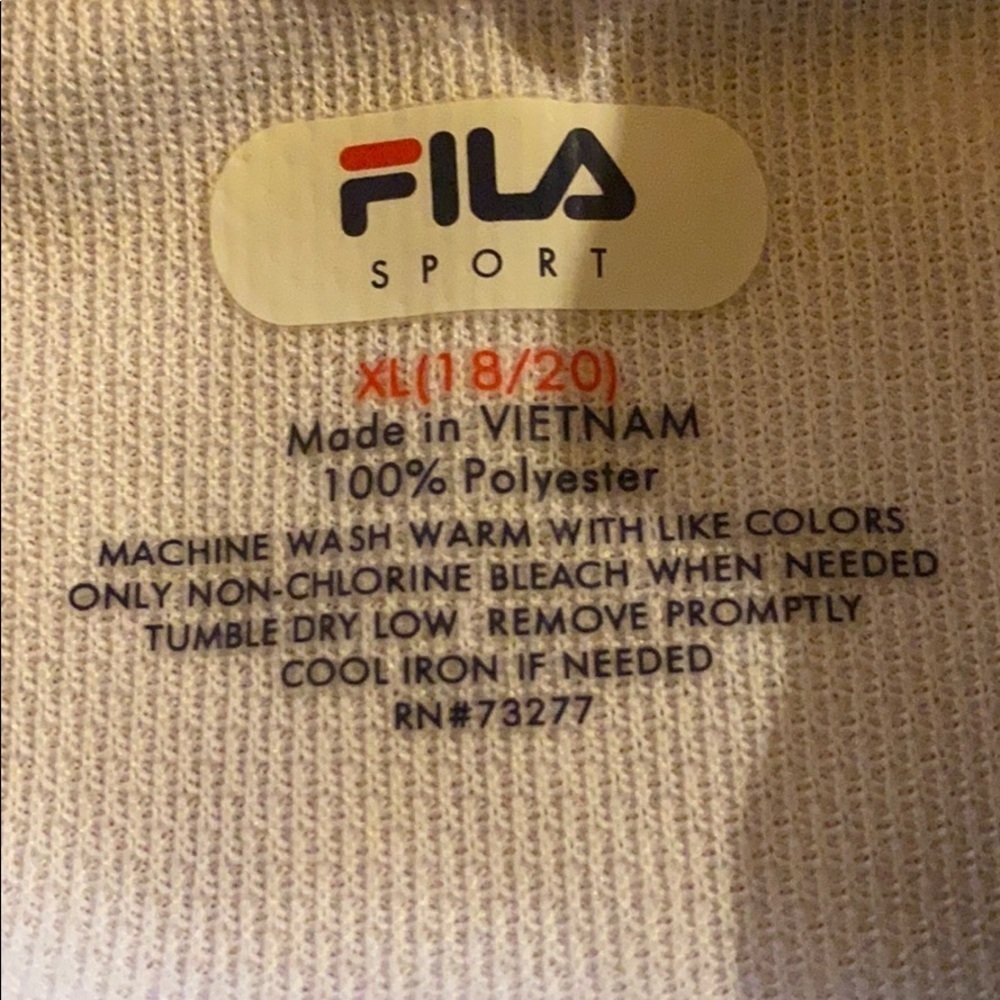 NWOT Fila Boys Long Sleeve Top - Picture 4 of 4